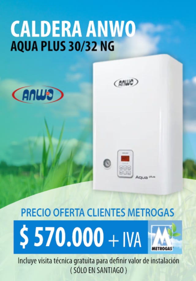 Banner M&P Ingenieria - Caldera Aqua Plus 30/32 NG