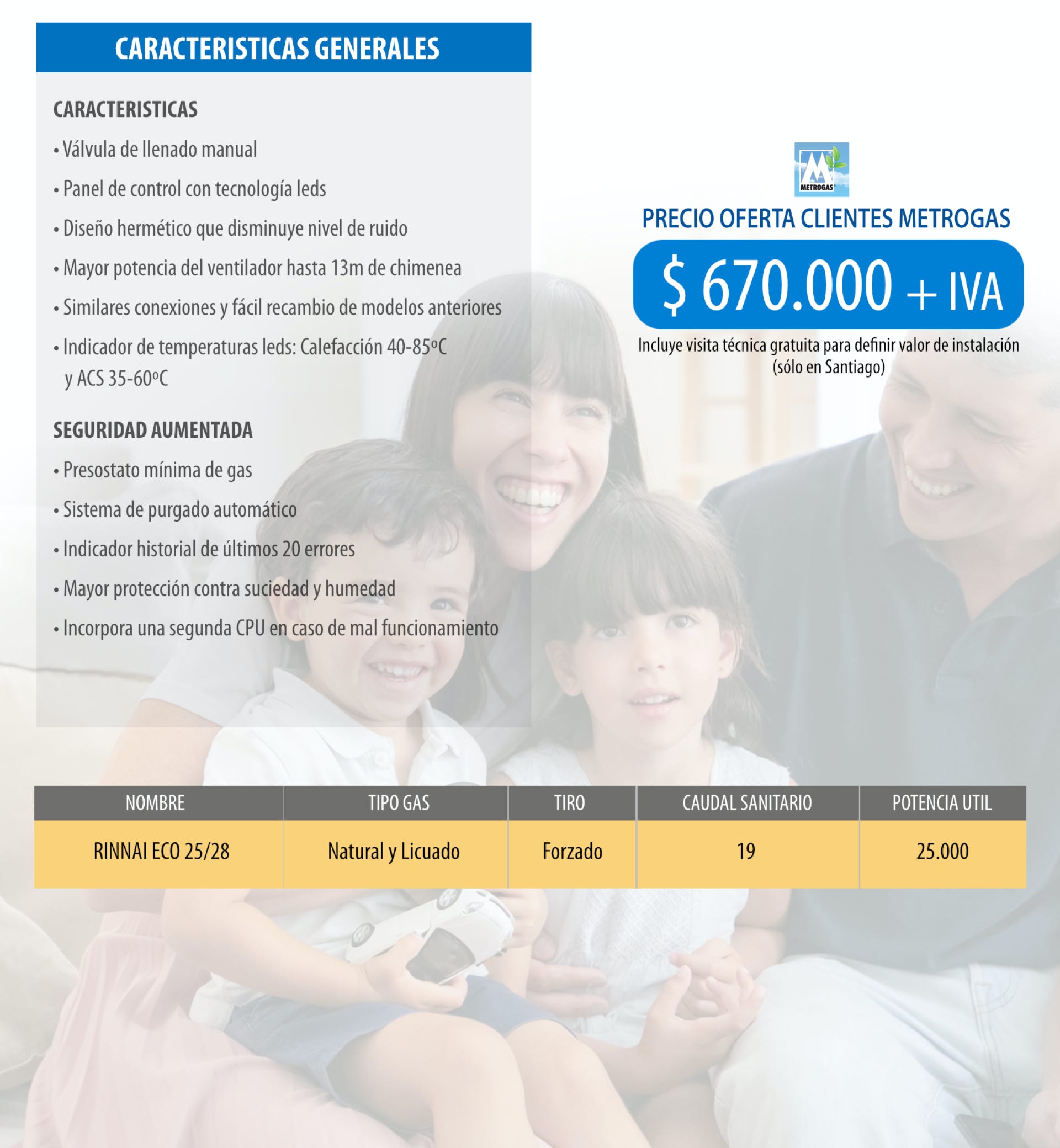 Imagen M&P Caldera Rinnai Eco 25/28 