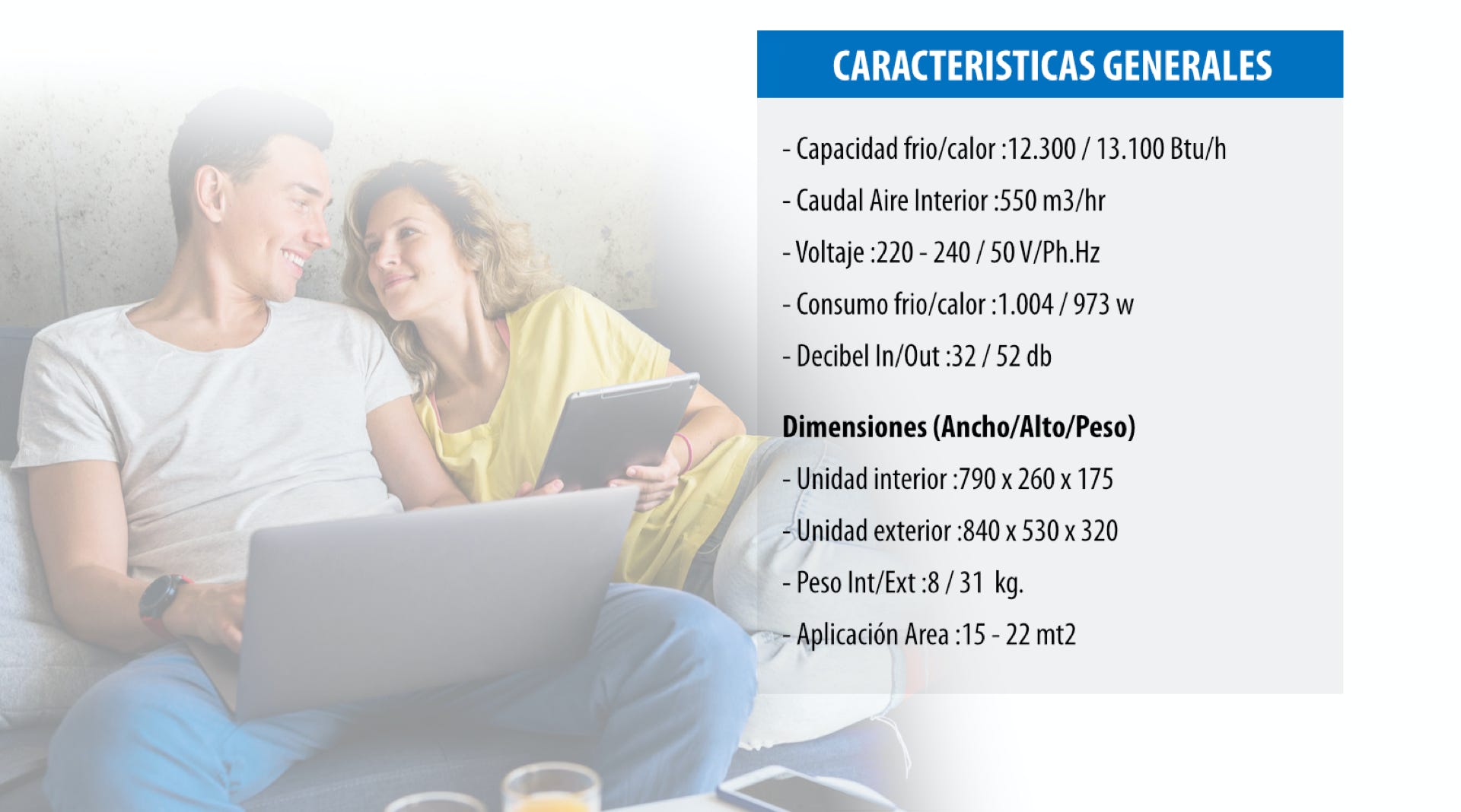 Imagen M&P Ingenieria - Equipo Aire Acondicionado F/C 12000 BTUH