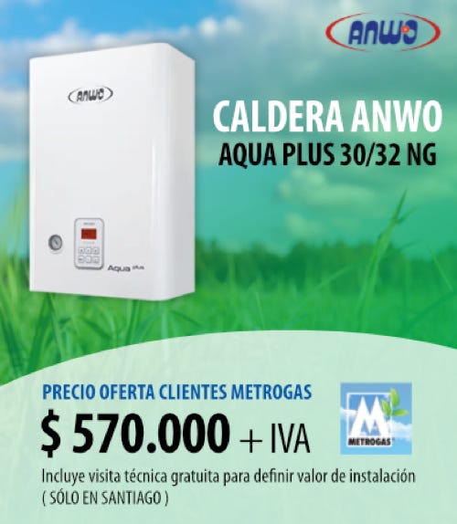 M&P Ingenieria - Caldera Anwo Aqua Plus 30/32 NG